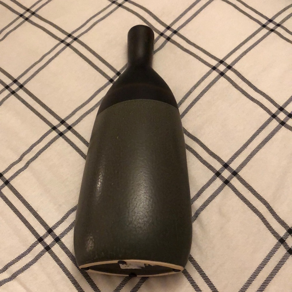 *4 for $25* Bronze And Grey Ceramic Vase